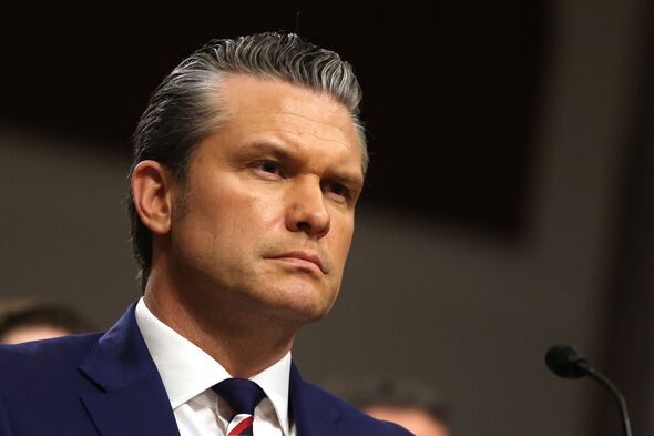 Pete Hegseth heckled as Pentagon hearing stormed by protesters – ‘War criminal’