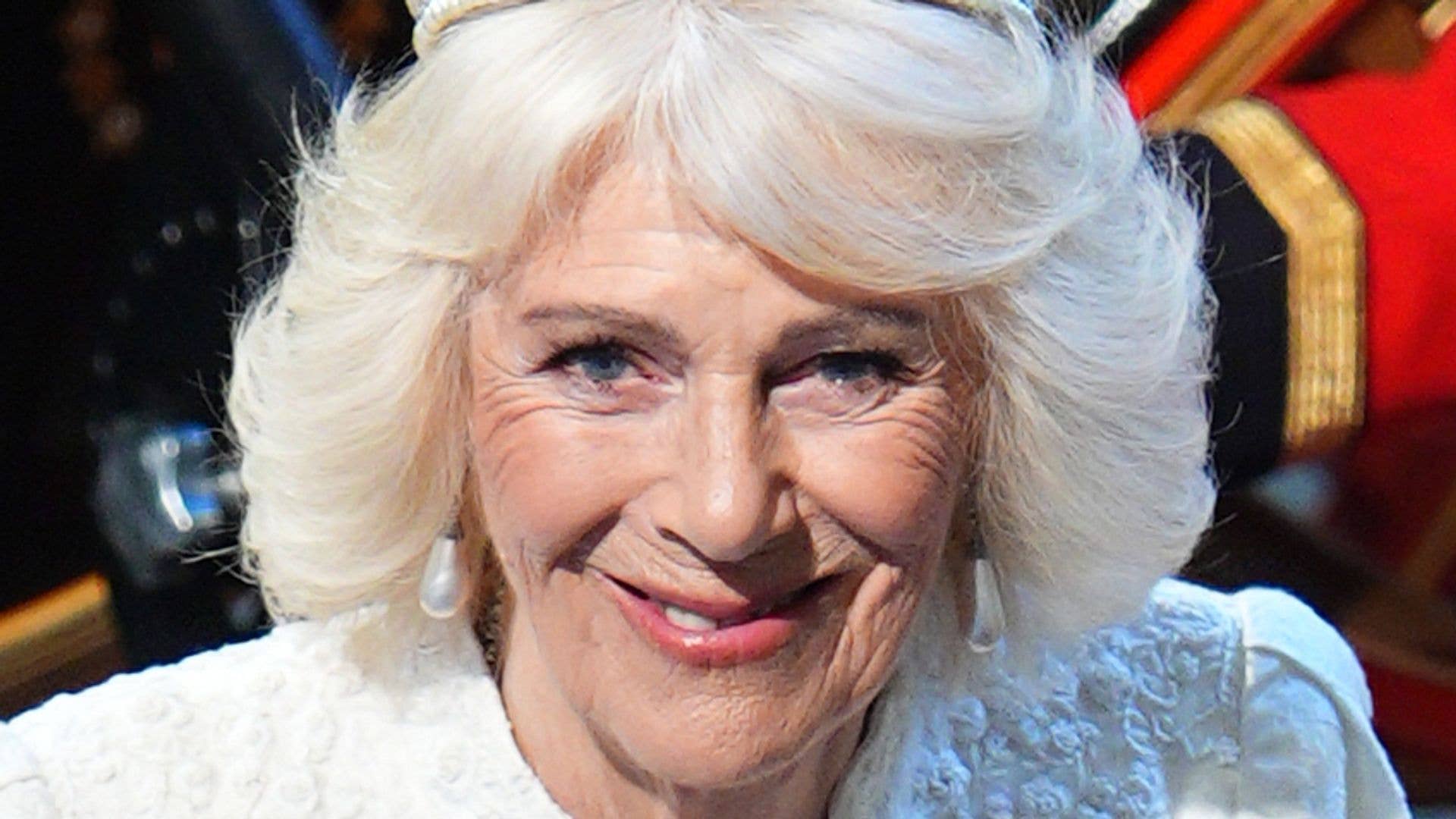 Queen Camilla stuns in historic crown – dripping with over 1,000 diamonds