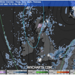 UK snow maps turn white as 16 regions to be blanketed during -2C freeze