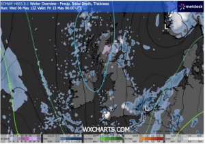 UK snow maps turn white as 16 regions to be blanketed during -2C freeze