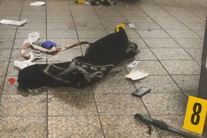 Video of NYC police killing machete-wielding man at Grand Central station released