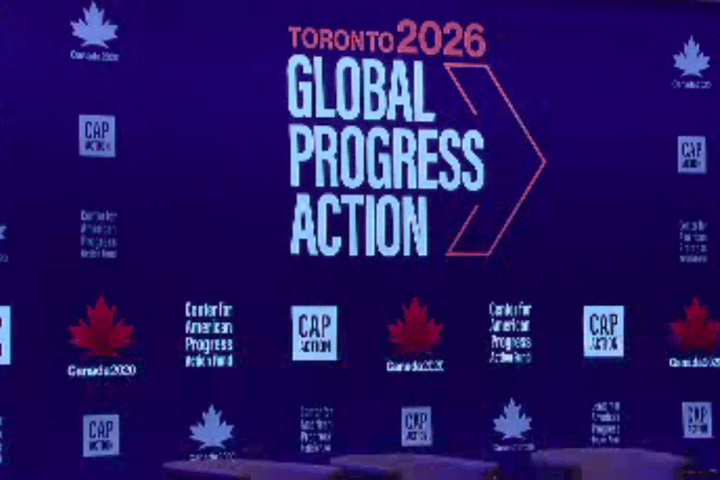 ‘We have to take risks again’: Carney speaks at Toronto global summit