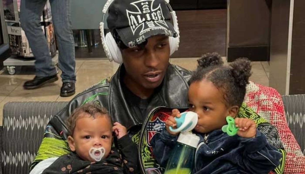 A$AP Rocky gives sweet shoutout to son Riot during his latest concert