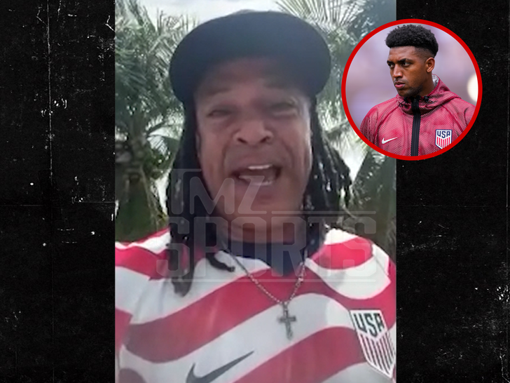 Antonio Freeman Says Watching Son Win World Cup Would Be More Special Than Super Bowl Win