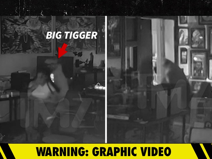 Big Tigger Appears to Assault Wife Alicia on Ring Camera Video