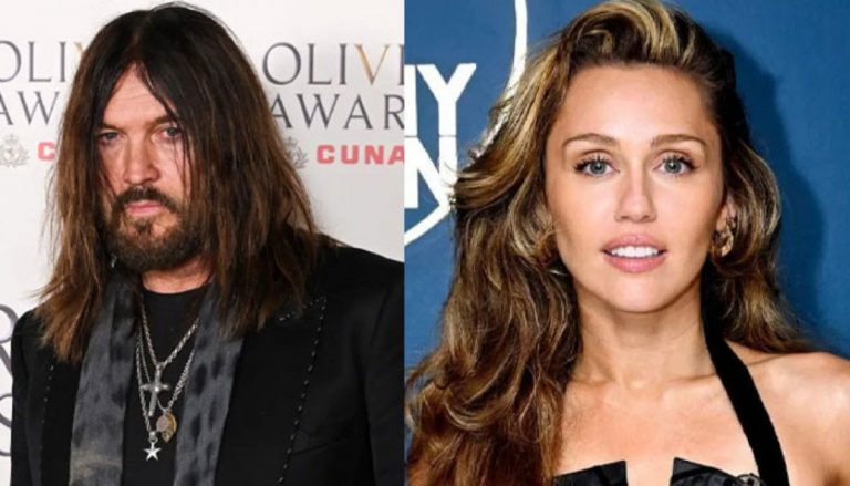 Billy Ray Cyrus shares unseen snap of Miley with grandad Roy