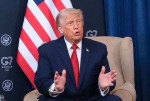 Brutal moment Donald Trump humiliates Keir Starmer on live TV