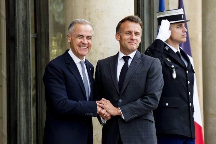 Canada and France to deepen intelligence exchanges, Carney says in Paris