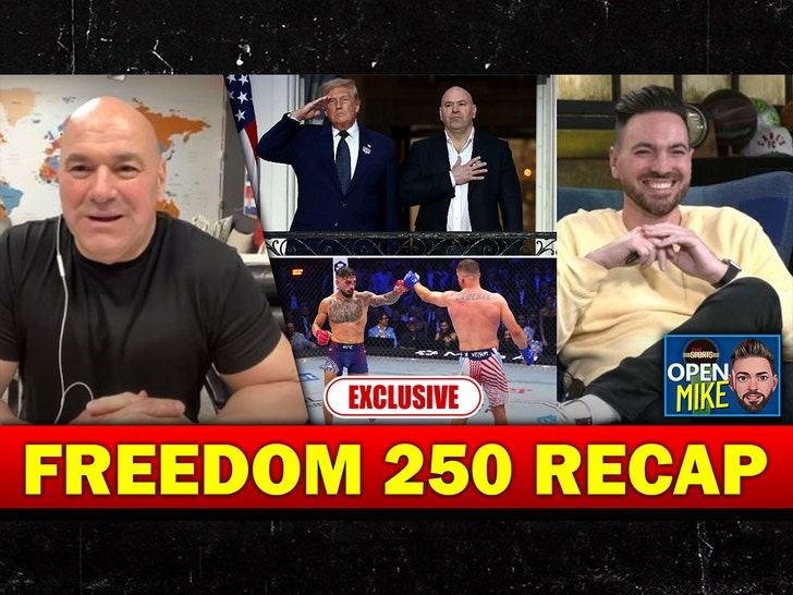 Dana White Claims There Were Multiple Threats Against UFC Freedom 250
