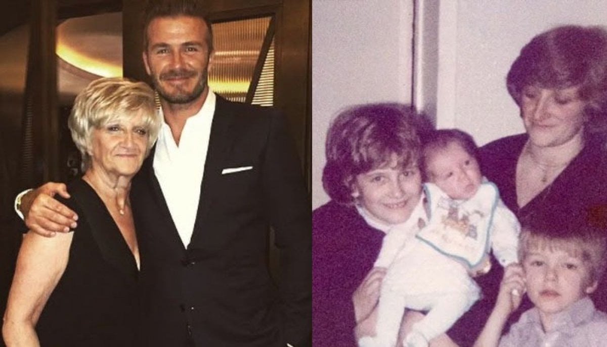 David Beckham melts hearts with his unseen baby snaps as celebrated mom Sandra