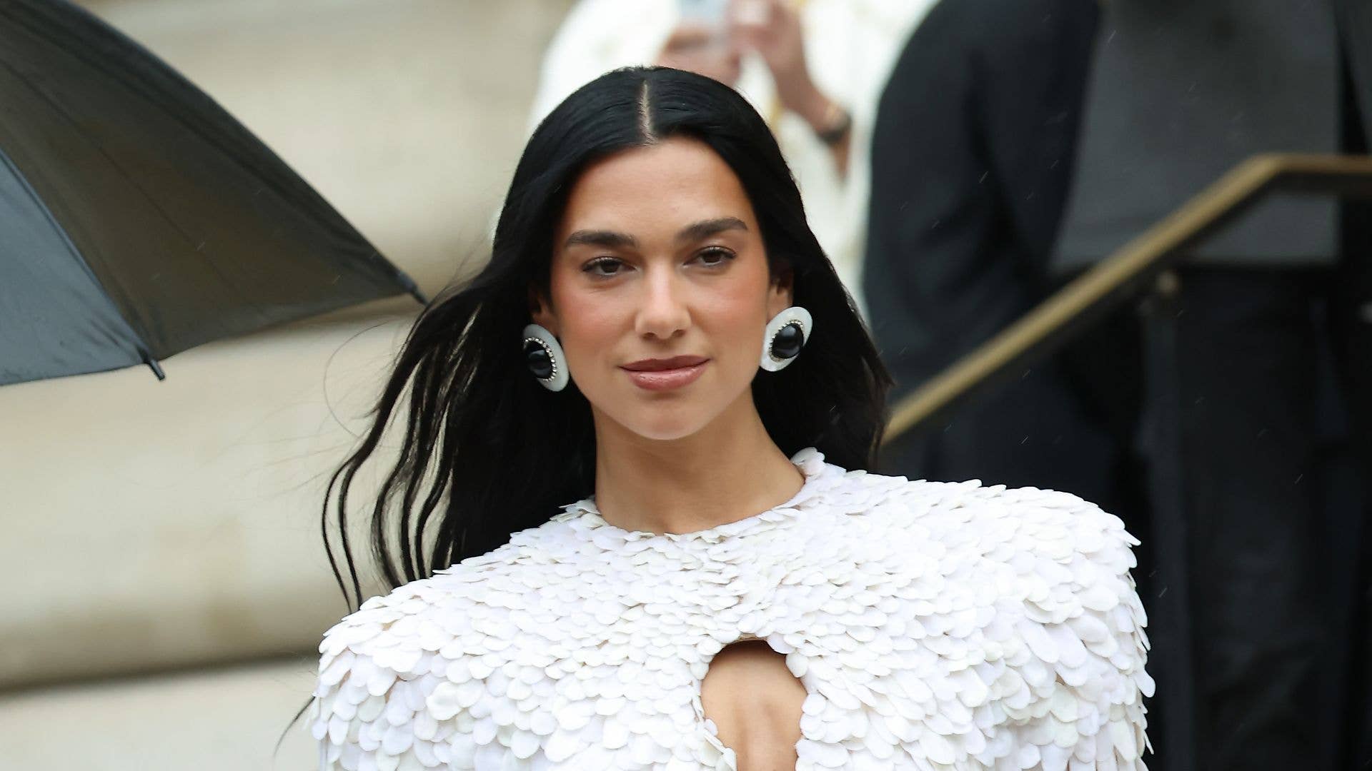 Dua Lipa’s unconventional wedding suit is giving major ’90s Princess Diana vibes