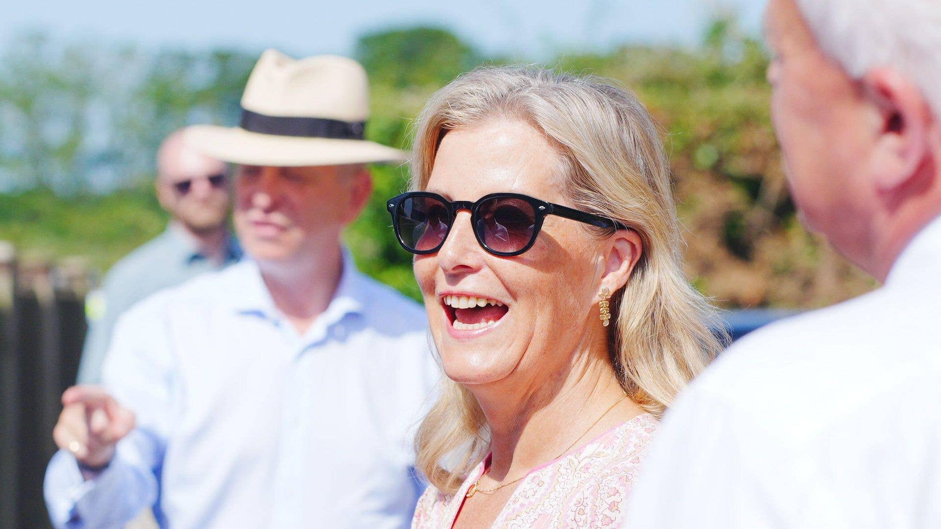 Duchess Sophie beats the heat in easy breezy sundress