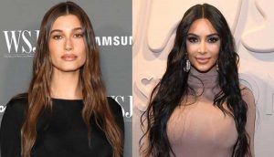 Hailey Bieber sings praises of SKIMS co-founder Kim Kardashian
