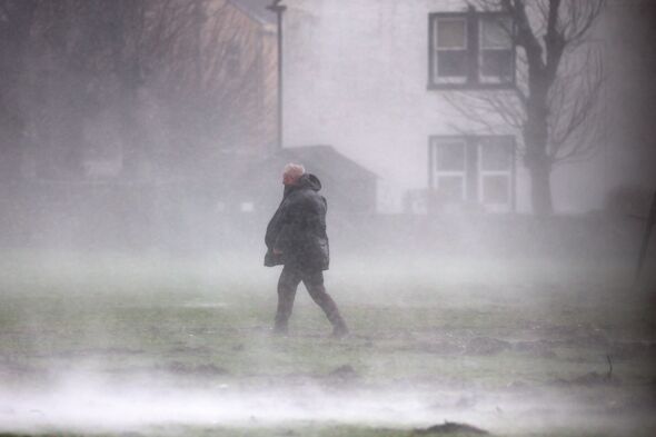 Met Office names 25 areas facing heavy rain on Monday – full list