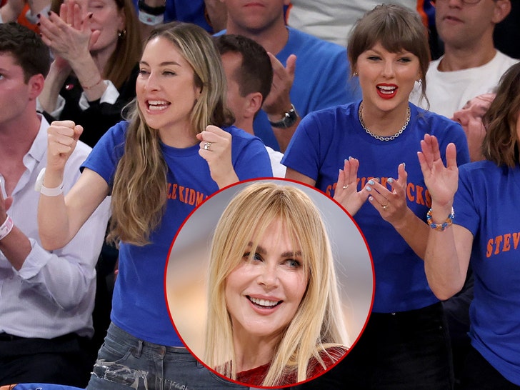 Nicole Kidman Shouts Out Taylor Swift and HAIM After Knicks Love