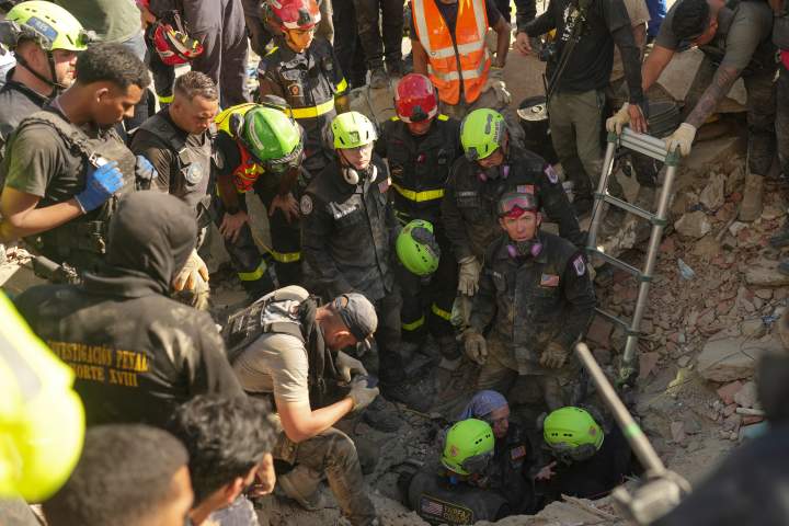 Rescue teams race against clock to find Venezuela earthquake survivors