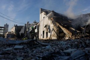 Russia launches horror strikes on Ukraine as Kyiv ‘bombarded by missiles’