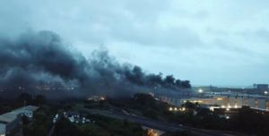 Tata Steel fire LIVE: Huge Port Talbot blaze as black smoke fills sky – ‘Avoid the area’
