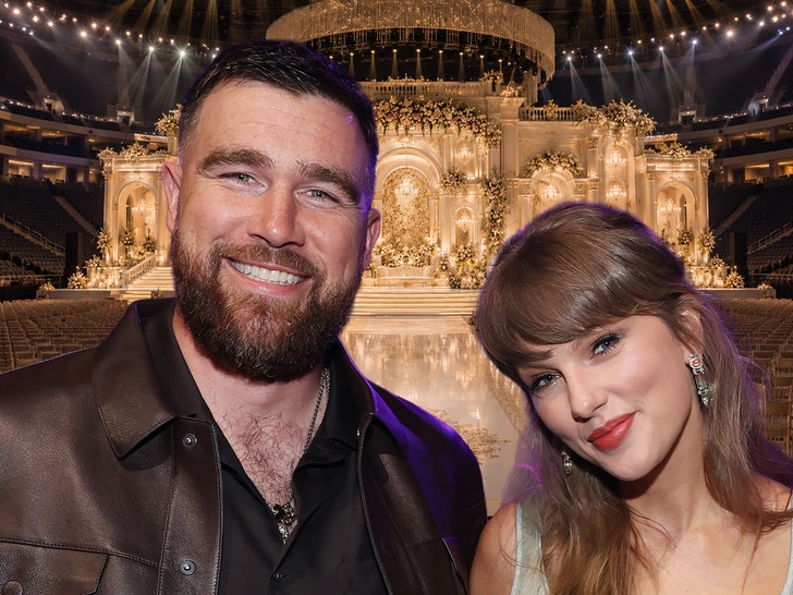 Taylor Swift Having Massive Stage Built for Wedding