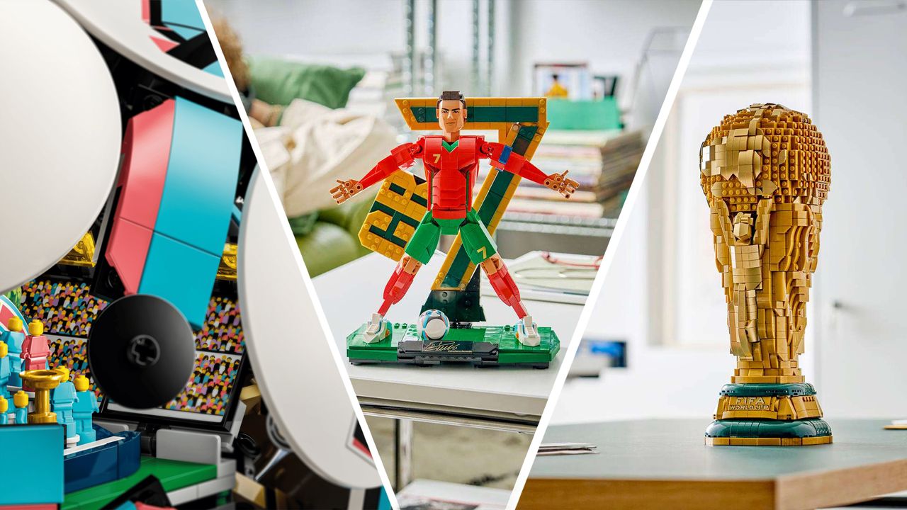 The best Lego World Cup kits — including a soccer ball with a stadium-sized secret, a mini Messi, and your own golden trophy