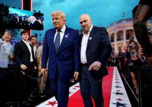Trump health fears soar as UFC viewers spot ‘bruise and discoloured hand’