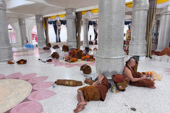 11-year-old boy driving a truck crashes into Buddhist monks, killing 9