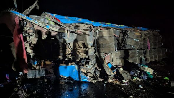 At least 20 children die in horror Uganda crash after school bus ‘hits a rock’