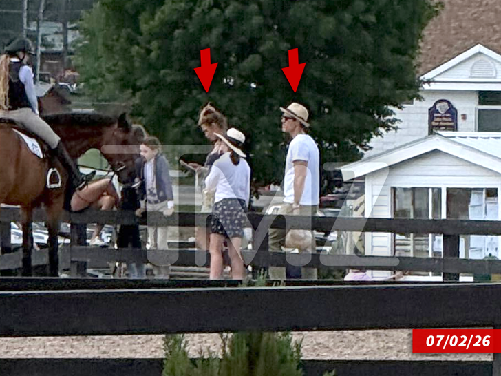 Blake Lively and Ryan Reynolds Horsin’ Around In Upstate NY During Taylor Swift’s Wedding