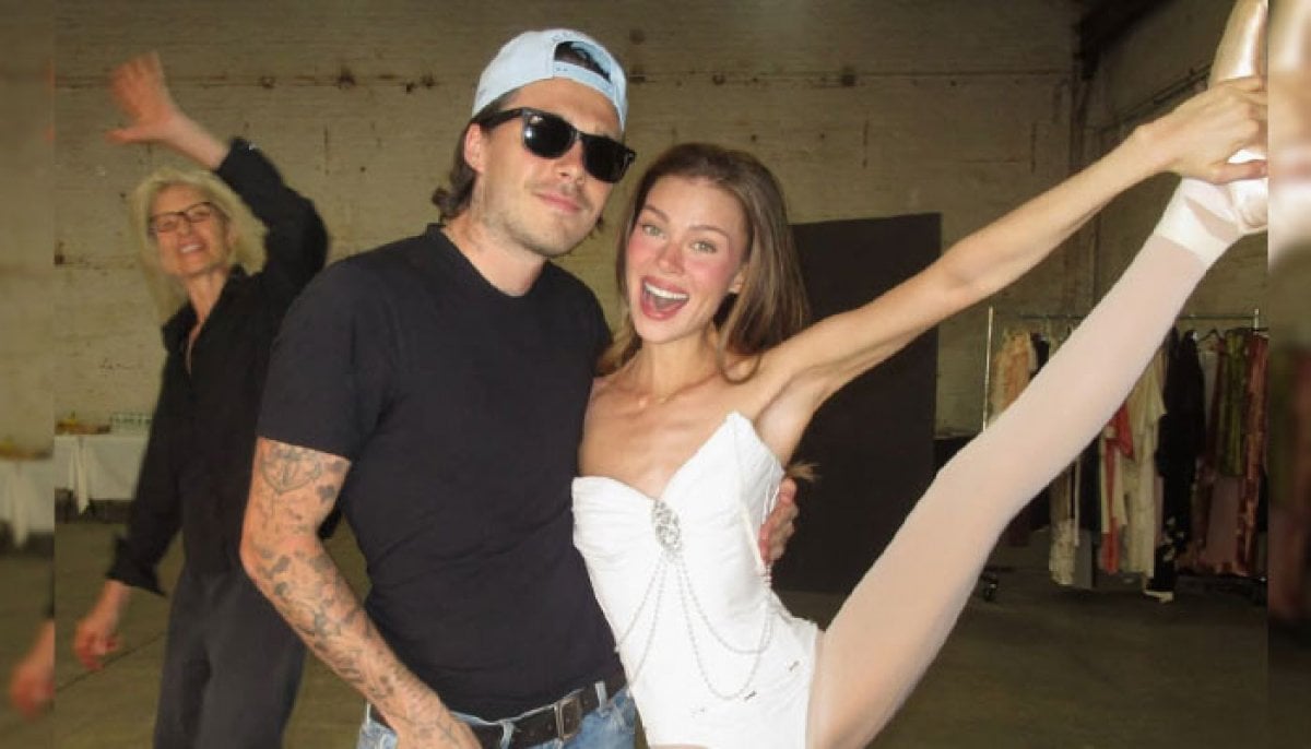 Brooklyn Beckham’s wife Nicola Peltz debuts new ballerina look for her upcoming film