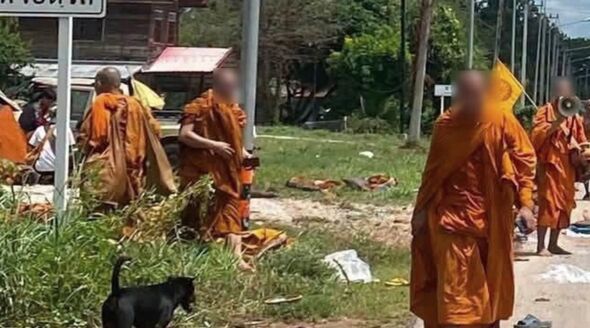 Eight monks dead and 13 more injured as ‘truck crashes into pilgrimage’ in Thailand