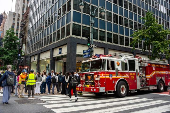 Falling bricks and buckling columns at a Manhattan high rise force evacuations