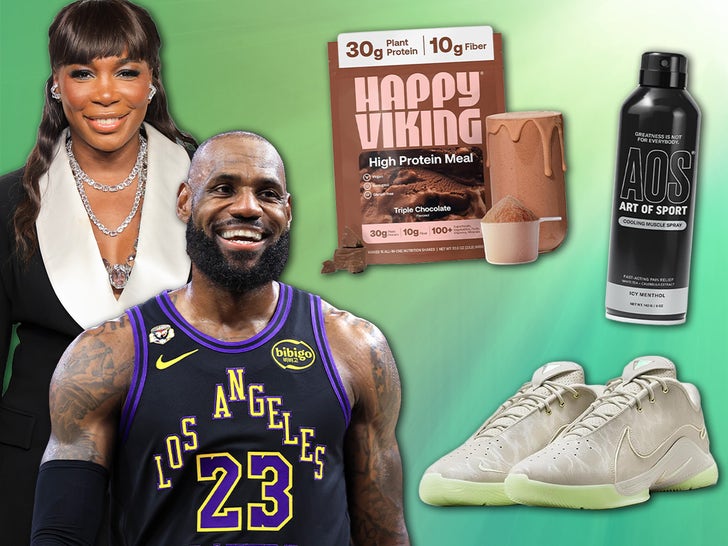 Gear and Supplements From Your Favorite Sports Stars