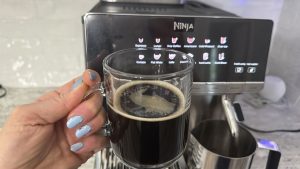 I tested the Ninja AutoBarista Pro, and its smart Grind iQ feature demystifies grind settings so you don’t have to master coffee science for a decent latte