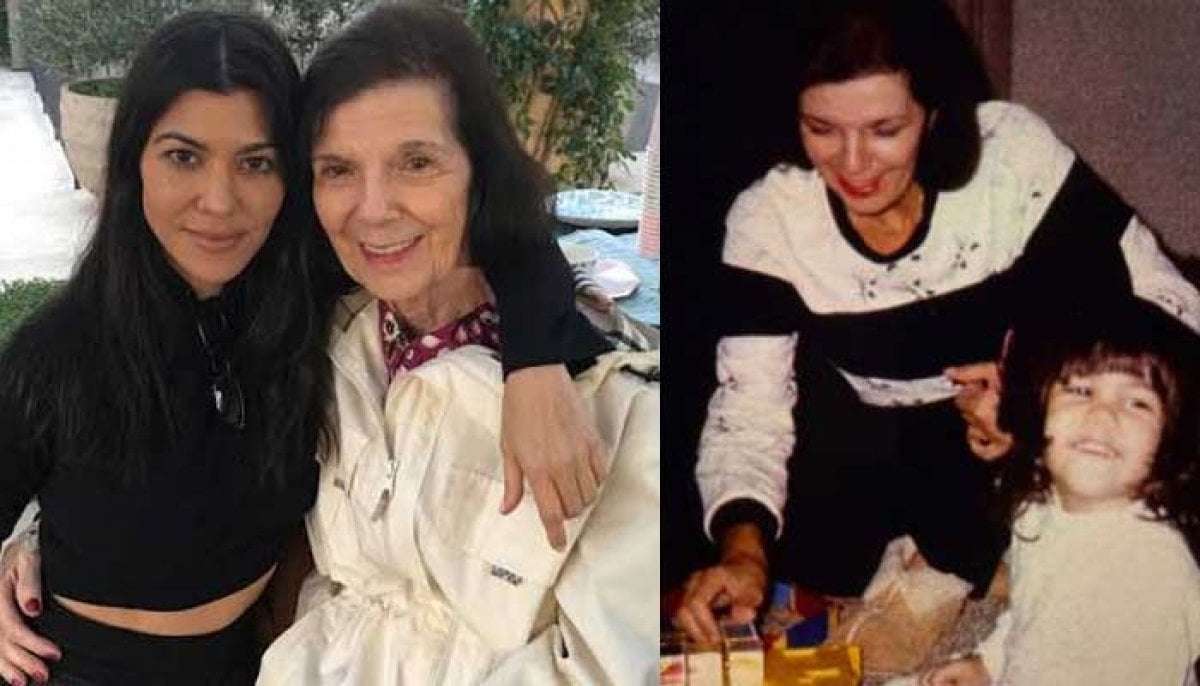 Kourtney Kardashian celebrates grandma MJ’s 92 birthday after her death