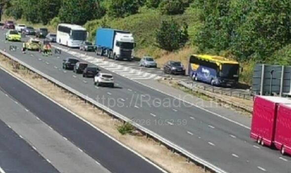 M5 traffic LIVE: Police rush to major motorway as incident sparks closure—115 minute delay