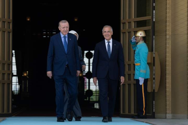 ‘Not what I expected’: Carney gets an engraved gun as gift from Erdoğan