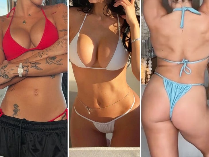 Red, White & Blue Bikinis Guess Who — May The 4th of July Be With You!