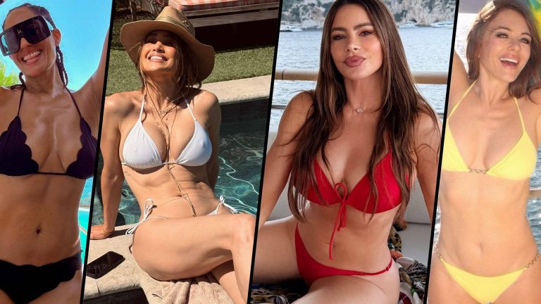 Zero apologies: How celeb women over 50 are rewriting the swimwear rules because yes, you CAN wear a bikini – and here’s the proof