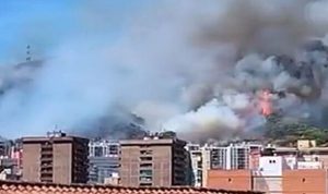 Barcelona fire LIVE: ‘Explosion’ heard as blaze erupts near Spanish city filled with Brits