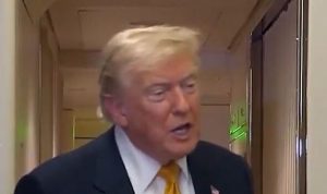 Bombshell video shows Trump’s chilling words before leaving reporters on ‘decoy plane’