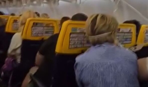 Chilling video emerges as Ryanair passenger’s head sucked out of plane window in mid-air