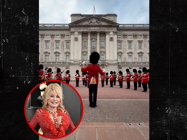 Dolly Parton Honored by Royal Family Playing ‘9 to 5’ Outside Buckingham Palace