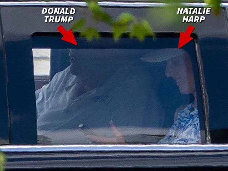 Donald Trump and Natalie Harp Still Side-by-Side for Virginia Golf Weekend