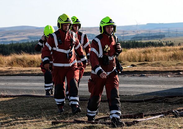 Firefighter explains reason UK wildfires are so difficult to get under control