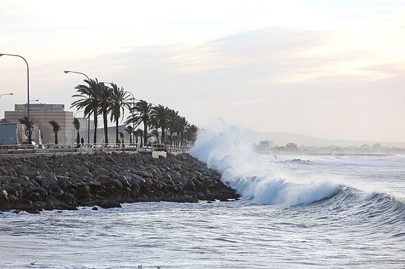 Hurricane-force winds batter island paradise popular with British tourists