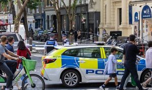 London homeless ‘zombie zone’ so dangerous shop staff carry knives for protection