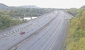M56 traffic update as man killed after being hit by three cars sparking closure
