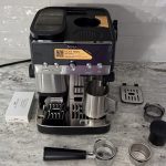 The fun-size Ninja Luxe Café Mini helps you brew tasty espresso and drip coffee if your kitchen isn’t big enough for two separate machines