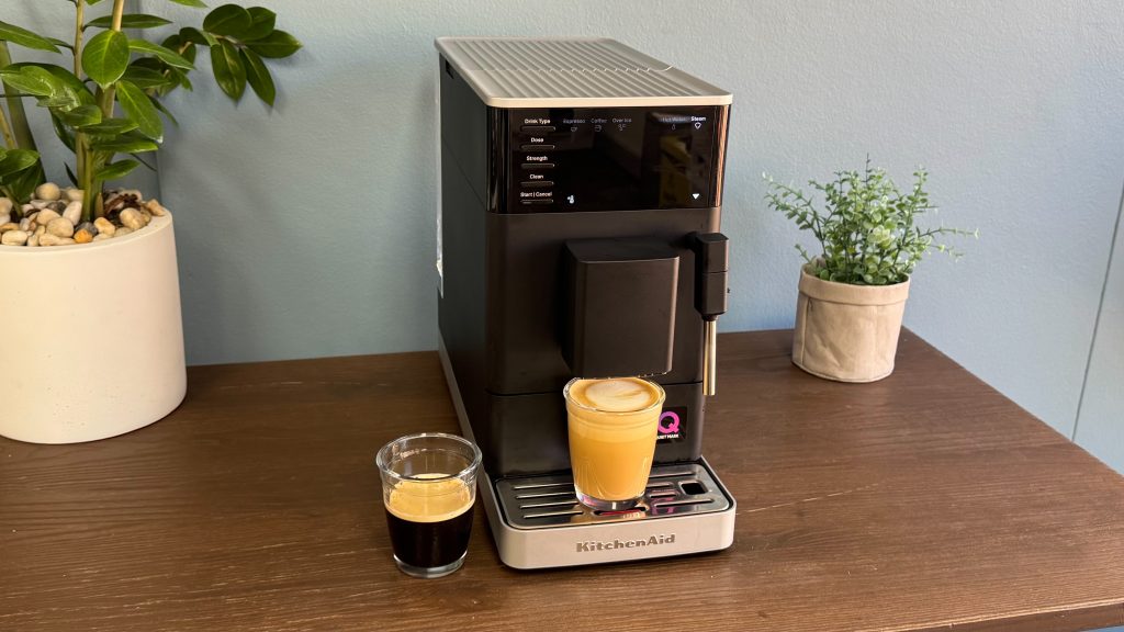 The KitchenAid KF2 might be the company’s entry-level automatic coffee machine, but I think its unique feature makes it the most desirable