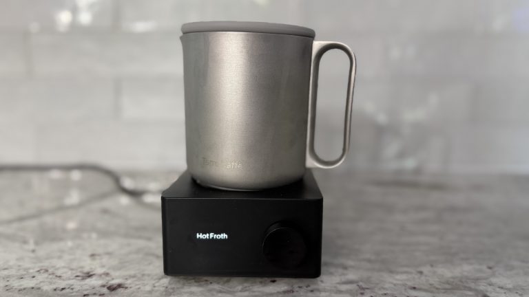The Terra Kaffe Aero froths any milk, hot or cold, and makes matcha at the touch of a button